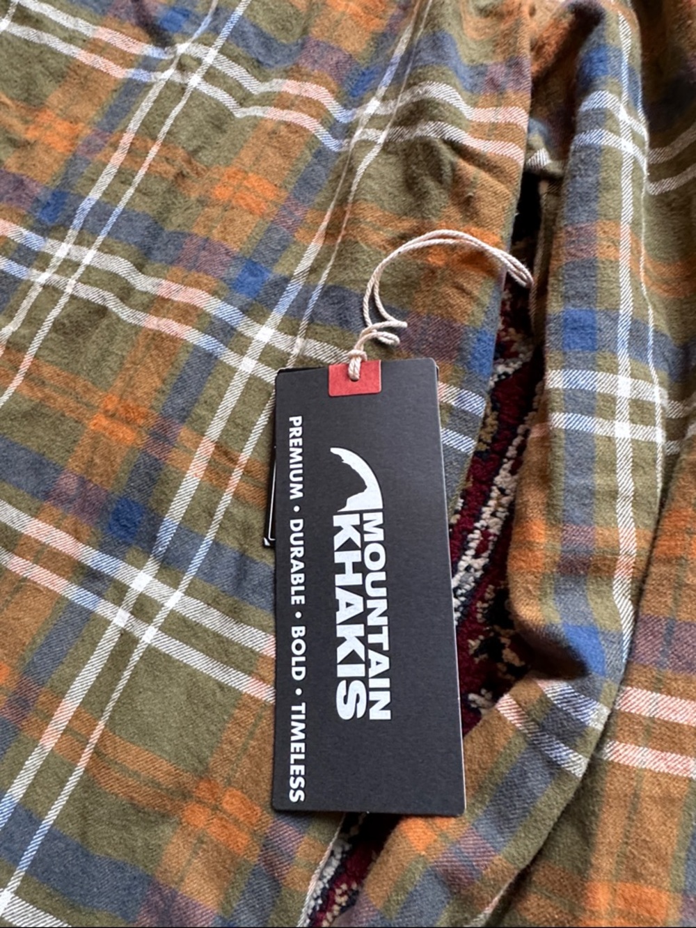 Mountain Khakis Homestead Long Sleeve Flannel Classic Fit, Medium - Picture 3 of 5
